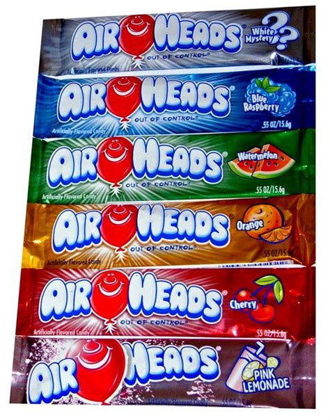 AIR HEADS | Airheads candy, Nostalgic candy, Retro candy