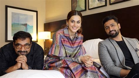 Husband Material stars Taapsee Pannu, Vicky Kaushal & Anurag Kashyap ...