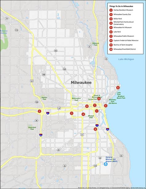 Milwaukee Map Collection [Wisconsin] - GIS Geography