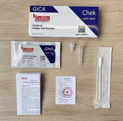 Buy CELLIFE Rapid Antigen Testing Kit, Covid-19 Rapid Antigen Testing Kit, Corona Virus Rapid ...