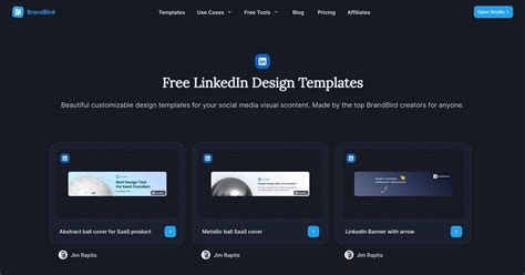 Free LinkedIn design templates