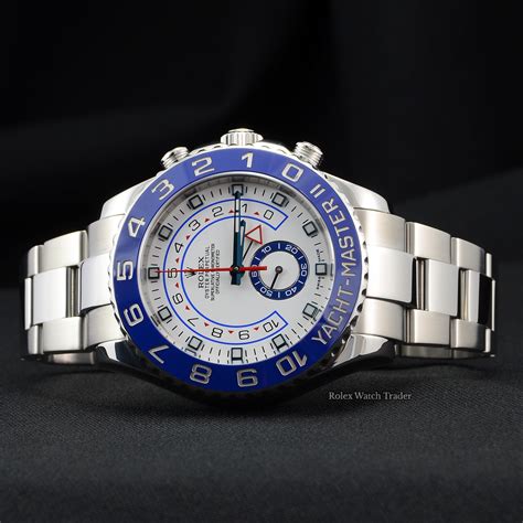 Buy Pre-Owned Rolex Yacht-Master II 116680 • Blue Bezel