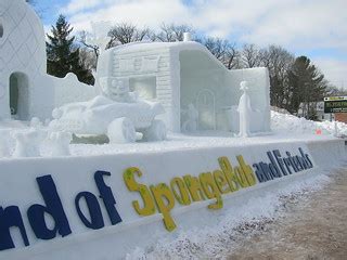 SpongeBob | Michigan Tech Winter Carnival 2005 | Steven Isaacson | Flickr