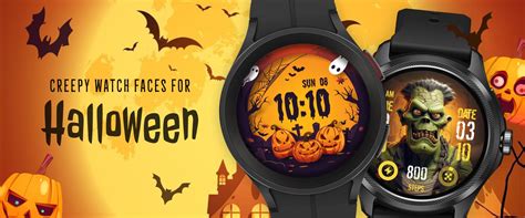 Halloween 2023 - watch faces for Apple Watch, Samsung Gear S3, Huawei Watch, and more - Facer