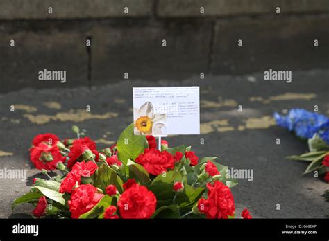 Lee Rigby funeral Stock Photo - Alamy