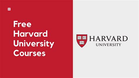 6 Free Harvard University Courses you should not miss!