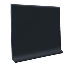 Roppe Black 4in. x 120in. x 1/8in. TPR Wall Base - 1440in. - 100562933 | Floor and Decor