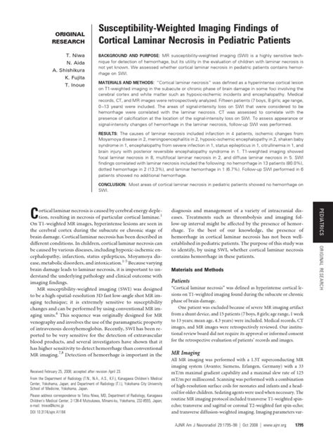 Cortical Laminar Necrosis | Magnetic Resonance Imaging | Medical Imaging