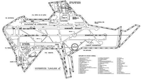 Airport master plan design of DWG File - Cadbull