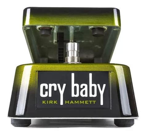 Pedal de efeito Cry Baby Kirk Hammett Cry Baby Wah Wah KH95 verde