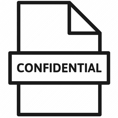 Confidential, document, file, filetype, page, paper icon - Download on ...