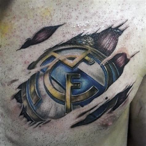 60 Epic Real Madrid Tattoo Designs for Men [2023 Guide]