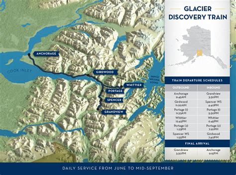 Alaska Railroad Travel - Glacier Discovery Train | Alaska railroad ...