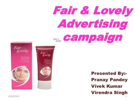 Fair & lovely advertising