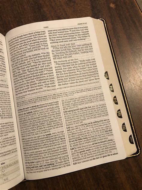 Personalized ESV Large Print Study Bible Thumb Indexed Black - Etsy