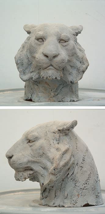 Tiger Sculpture