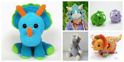 The Best Crochet Triceratops Patterns – These 13 Handmade Dinosaurs Rule! | KnitHacker