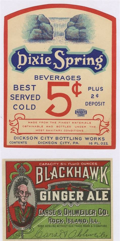 vintage soda labels | Vintage labels, Graphic design logo, Vintage ...