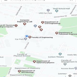 Map of engineering and its environs | Download Scientific Diagram