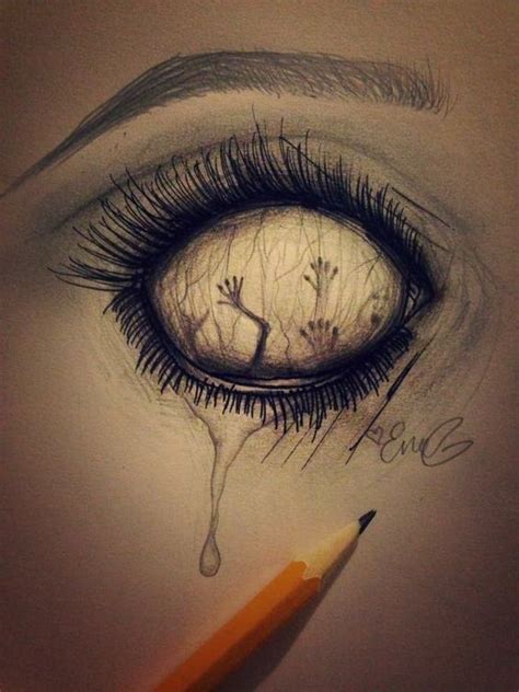 Creepy Drawings, Dark Art Drawings, Creepy Art, Pencil Art Drawings, Art Drawings Sketches ...