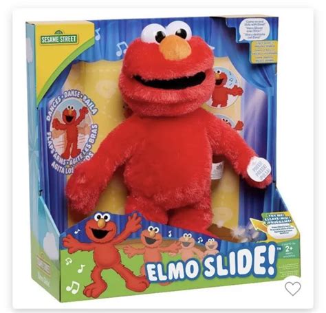 SESAME STREET ELMO Slide Interactive Plush Toy $53.45 - PicClick