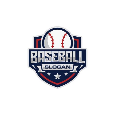 Baseball team emblem logo design vector illustration 11537361 Vector ...