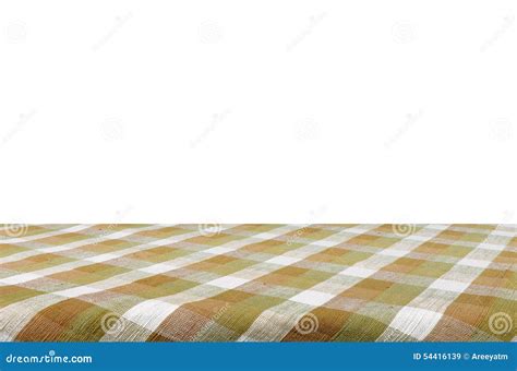 Tablecloth Isolated On White Background With C Stock Image - Image of outside, cloth: 54416139