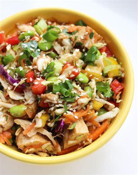 Healthy Chinese Chicken Salad | POPSUGAR Fitness