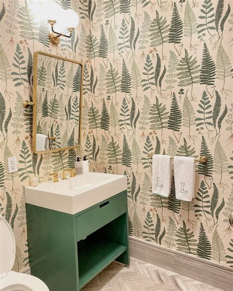 37 Bathroom Wallpaper Ideas That Add Pattern And Color To, 42% OFF