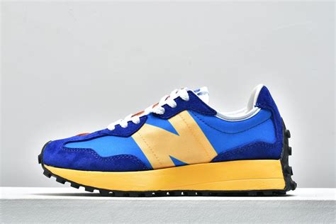 New Balance 327 Blue Yellow MS327CLB - FavSole.com