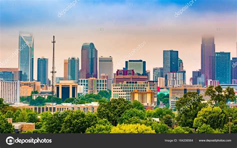 Charlotte, NC skyline — Stock Photo © mandritoiu #164206564