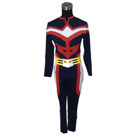 My Hero Academia Anime All Might Battle Suit Cosplay Costume ...