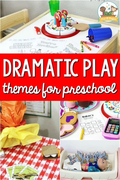 Ultimate List of Dramatic Play Ideas for Preschoolers - Pre-K Pages Preschool Planning ...