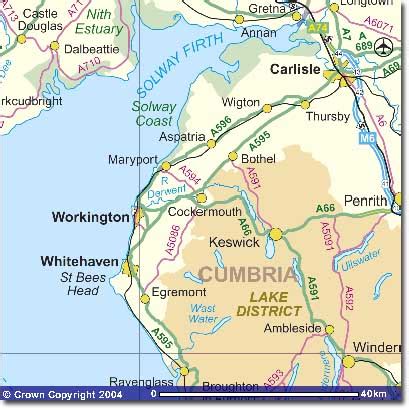 Maps of the Cockermouth Area