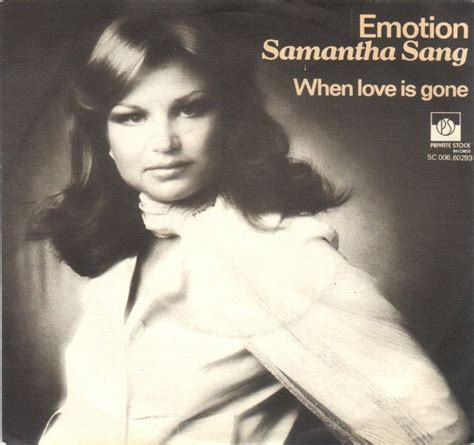 Samantha Sang | Singing, Samantha, Disco music