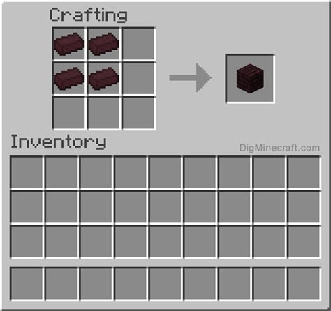 How to make a Block of Nether Bricks in Minecraft