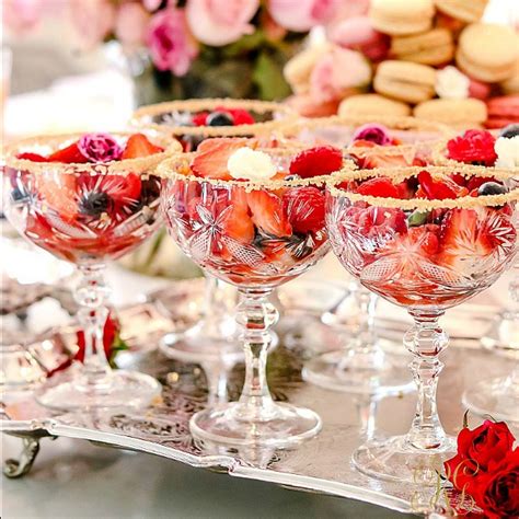 Elegant Fruit Cups with Vanilla Citrus Sauce Recipe - Randi Garrett Design