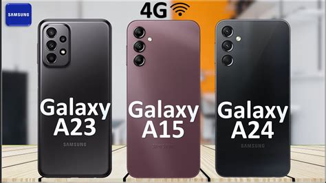 Samsung Galaxy A15 Vs Samsung Galaxy A24 Vs Samsung Galaxy A23 - YouTube