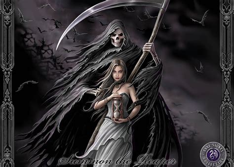 HD wallpaper: reaper wallpaper, Dark, Grim Reaper, women, adult, fashion, two people | Wallpaper ...