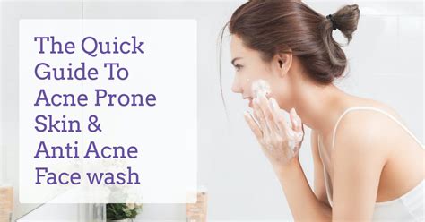 How to Choose Anti Acne Face Wash for Acne prone skin – Derma Essentia