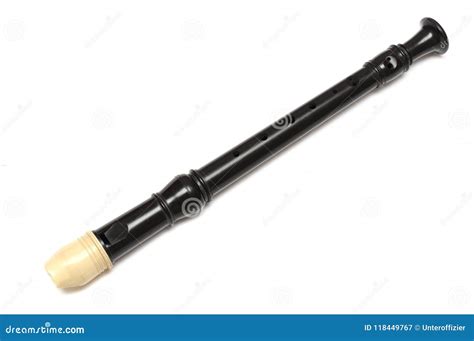 A Musical Wind Instrument Recorder Stock Image - Image of brown, blown: 118449767