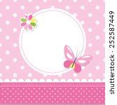 Baby Girl Card Announcement Free Stock Photo - Public Domain Pictures