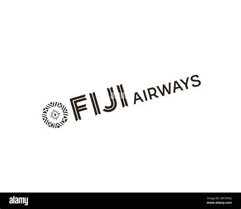 Fiji Airways, rotated logo, white background Stock Photo - Alamy