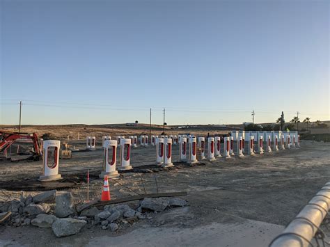 Tesla begins expansion of Kettleman City Supercharger with 56 new ...