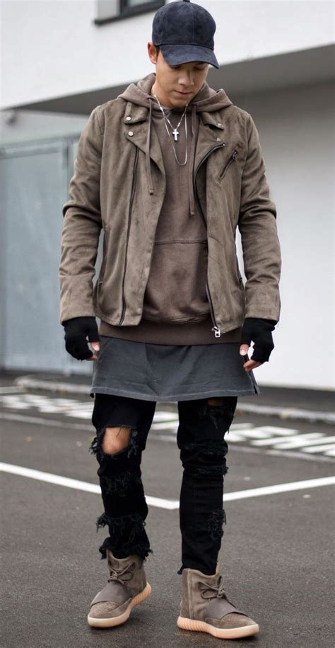 Yeezy Boost 750 | Winter outfits men, Mens outfits, Casual wear for men