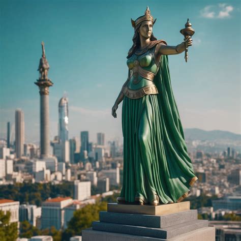 'Lady Justice' statue by oriongynocrat on DeviantArt