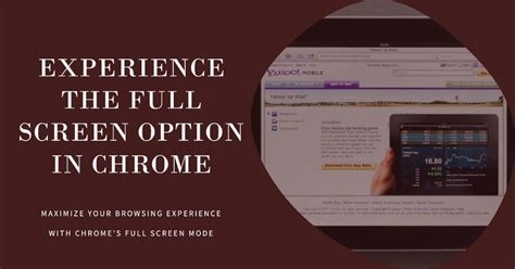 Best way to go full screen using Chrome | Macintosh