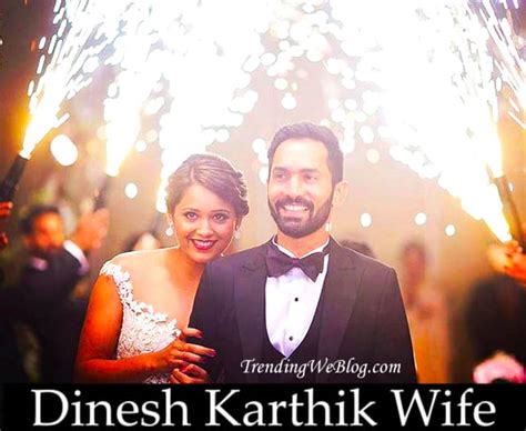 Dinesh Karthik Wife Photo, Wiki, Marriage Controversy and Car Collection