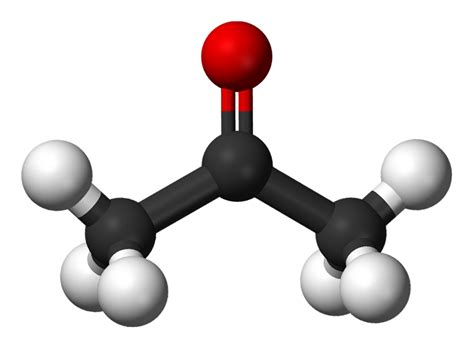 Acetone Chemical Structure