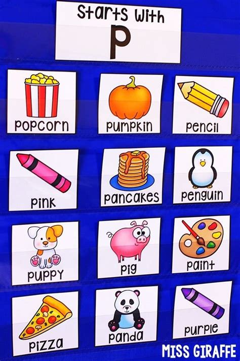 Letter P Activities For Kindergarten